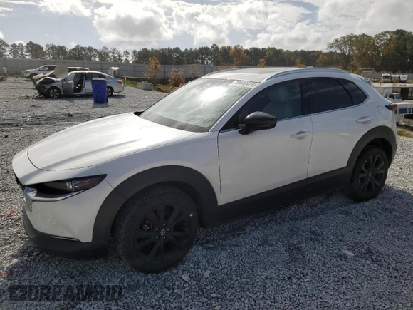 2023 Mazda CX-30 Premium with VIN 3MVDMBDY1PM510574, listed as a Copart auction lot 78449424 with 75,631 mi miles and Salvage title. Bid and sale history available at DreamBid. Image 1.