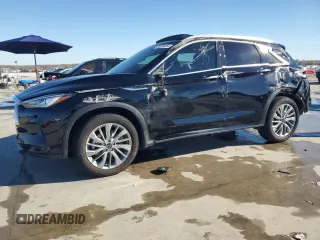 2024 Infiniti QX50 Luxe with VIN 3PCAJ5BAXRF101940, listed as a Copart auction lot 84556254 with 6,141 mi miles and Salvage Title. Bid and sale history available at DreamBid. Image 1.