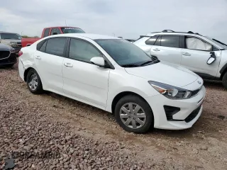 2021 Kia Rio LX with VIN 3KPA24AD5ME382840, listed as a Copart auction lot 48583955 with 20,183 mi miles and Salvage Title. Bid and sale history available at carsss.com. Image 4.