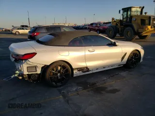 2023 BMW 8 Series 840i with VIN WBADZ2C08PCL26584, listed as a Copart auction lot 79798573 with 7,025 mi miles. Bid and sale history available at carsss.com. Image 3.