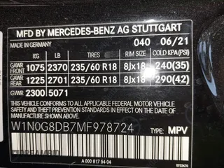 2021 Mercedes-Benz GLC 300 with VIN W1N0G8DB7MF978724, listed as a IAAI auction lot 41923957 with 33,434 mi miles and . Bid and sale history available at DreamBid. Image 9.