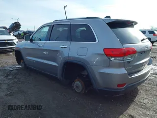 2016 Jeep Grand Cherokee Limited 75th Anniversary with VIN 1C4RJFBG4GC381622, listed as a IAAI auction lot 41211897 with Not Provided miles and . Bid and sale history available at DreamBid. Image 3.