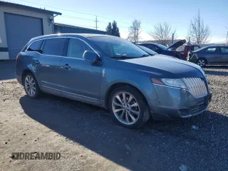 2010 Lincoln MKT EcoBoost with VIN 2LMHJ5AT4ABJ25394, listed as a Copart auction lot 44058235 with 112,901 mi miles and Salvage Title. Bid and sale history available at DreamBid. Image 4.