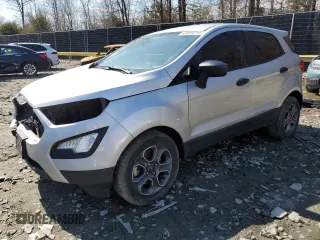 2020 Ford EcoSport S with VIN MAJ3S2FE9LC371673, listed as a Copart auction lot 49506215 with 67,881 mi miles and Salvage Title. Bid and sale history available at carsss.com. Image 1.