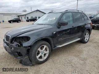 2011 BMW X5 35i with VIN 5UXZV4C55BL410154, listed as a Copart auction lot 50079665 with 117,288 mi miles and Salvage Title. Bid and sale history available at carsss.com. Image 1.