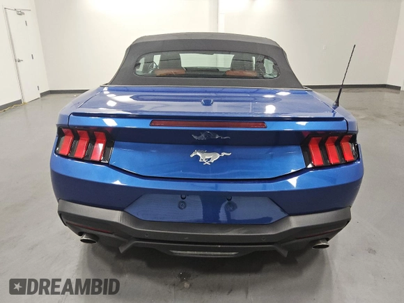 2024 Ford Mustang EcoBoost with VIN 1FAGP8UH7R5120554, listed as a Copart auction lot 62283245 with 27,619 mi miles and Clean title. Bid and sale history available at DreamBid. Image 6.