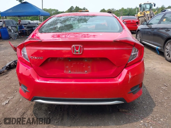 2020 Honda Civic LX with VIN 2HGFC2F64LH586907, listed as a IAAI auction lot 42419728 with 61,288 mi miles and . Bid and sale history available at DreamBid. Image 17.