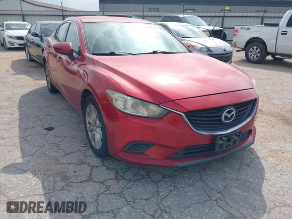 2016 Mazda 6 i Sport with VIN JM1GJ1U56G1409311, listed as a IAAI auction lot 41906256 with 126,548 mi miles and . Bid and sale history available at carsss.com. Image 1.