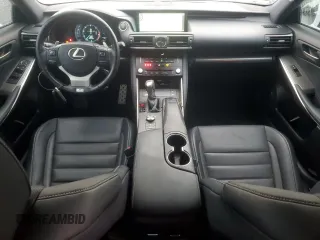 2017 Lexus IS 350 with VIN JTHBE1D2XH5029224, listed as a Copart auction lot 44968985 with 83,108 mi miles and Salvage Title. Bid and sale history available at DreamBid. Image 8.
