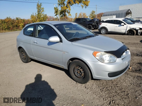 2009 Hyundai Accent Man L with VIN KMHCN35C69U143104, listed as a Copart auction lot 76607254 with 145,844 mi miles and Salvage Title. Bid and sale history available at carsss.com. Image 4.