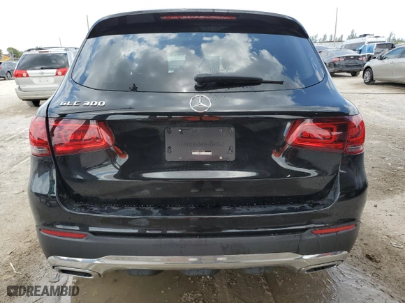 2020 Mercedes-Benz GLC with VIN WDC0G8DB3LF755824, listed as a Copart auction lot 53195425 with 50,307 mi miles and Non Repairable. Bid and sale history available at carsss.com. Image 6.