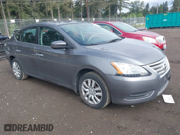 2015 Nissan Sentra SV z VIN 3N1AB7AP2FY326810, wystawiony jako IAAI lot #42235939 z przebiegiem 86 105 mil mil oraz . Historia ofert i sprzedaży dostępna na DreamBid. Obrazek 1.