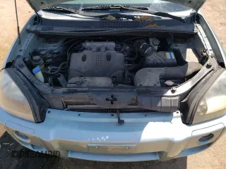 2008 Hyundai Tucson SE with VIN KM8JN72DX8U880462, listed as a Copart auction lot 65831134 with 92,077 mi miles and Salvage Title. Bid and sale history available at carsss.com. Image 12.