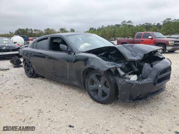 2012 Dodge Charger SXT with VIN 2C3CDXHG2CH282299, listed as a Copart auction lot 83696994 with 115,913 mi miles and Salvage Title. Bid and sale history available at carsss.com. Image 4.