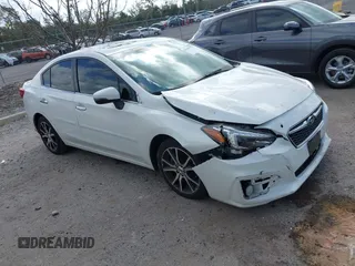 2017 Subaru Impreza Limited with VIN 4S3GKAU61H3615048, listed as a IAAI auction lot 41580994 with 32,270 mi miles. Bid and sale history available at carsss.com. Image 1.
