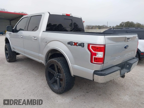 2019 Ford F-150 XL with VIN 1FTEW1E59KFC48276, listed as a IAAI auction lot 41498967 with 162,638 mi miles. Bid and sale history available at carsss.com. Image 3.