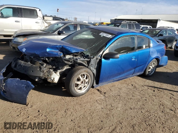 2004 Saturn ION ION 2 with VIN 1G8AM12F04Z109327, listed as a Copart auction lot 86571864 with Not Provided miles and Salvage Title. Bid and sale history available at carsss.com. Image 1.