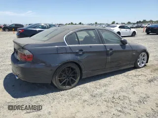 2007 BMW 3 Series 335i with VIN WBAVB73587PA86238, listed as a Copart auction lot 58517825 with Not provided miles and Salvage title. Bid and sale history available at DreamBid. Image 3.