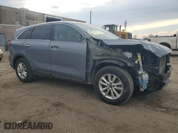 2020 Kia Sorento L with VIN 5XYPG4A33LG628174, listed as a Copart auction lot 47165105 with 73,402 mi miles and Salvage Title. Bid and sale history available at carsss.com. Image 4.