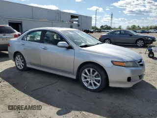 2007 Acura TSX Navi with VIN JH4CL96987C017537, listed as a Copart auction lot 53530845 with 0 mi miles and Clean Title. Bid and sale history available at carsss.com. Image 4.