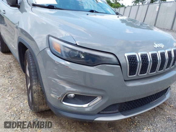 2020 Jeep Cherokee Limited with VIN 1C4PJMDX7LD574229, listed as a IAAI auction lot 42166058 with 84,935 mi miles and . Bid and sale history available at DreamBid. Image 20.