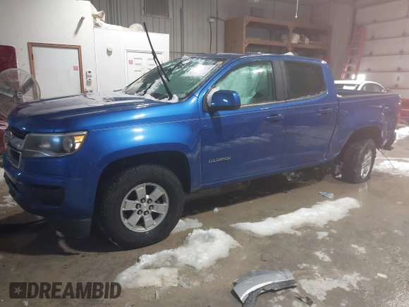 2018 Chevrolet Colorado 2WD Work Truck z VIN 1GCGSBEA8J1226207, wystawiony jako IAAI lot #41140073 z przebiegiem 108 578 mil mil oraz . Historia ofert i sprzedaży dostępna na DreamBid. Obrazek 2.