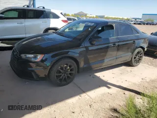 2015 Audi A3 Premium with VIN WAUACGFFXF1079578, listed as a Copart auction lot 63451585 with 130,669 mi miles and Salvage title. Bid and sale history available at DreamBid. Image 1.
