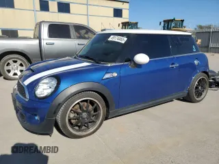 2013 MINI Hardtop S with VIN WMWSV3C54DT478233, listed as a Copart auction lot 49174465 with 56,818 mi miles and Salvage Title. Bid and sale history available at DreamBid. Image 1.