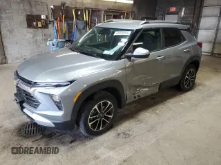 2024 Chevrolet TrailBlazer LT with VIN KL79MRSL1RB053215, listed as a Copart auction lot 48950955 with 12,918 mi miles and Salvage Title. Bid and sale history available at DreamBid. Image 1.