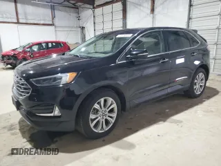 2019 Ford Edge Titanium z VIN 2FMPK4K96KBB27103, wystawiony jako Copart lot #47815855 z przebiegiem 80 674 mil mil oraz Szkoda całkowita • Salvage title. Historia ofert i sprzedaży dostępna na DreamBid. Obrazek 1.