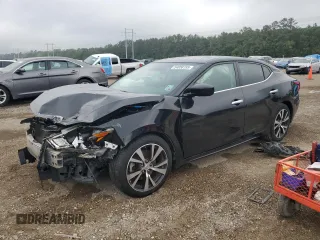 2017 Nissan Maxima SV z VIN 1N4AA6AP9HC360125, wystawiony jako Copart lot #54058155 z przebiegiem 107 260 mil mil oraz Szkoda całkowita • Salvage title. Historia ofert i sprzedaży dostępna na DreamBid. Obrazek 1.