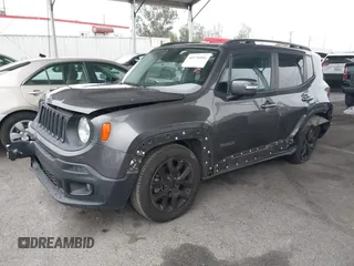 2017 Jeep Renegade Altitude with VIN ZACCJABBXHPG46666, listed as a IAAI auction lot 40976066 with 80,614 mi miles and . Bid and sale history available at DreamBid. Image 17.