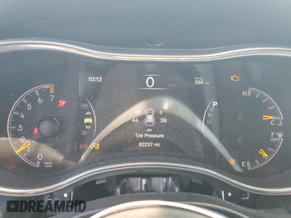 2018 Jeep Grand Cherokee Laredo E with VIN 1C4RJEAG0JC361922, listed as a Copart auction lot 56972245 with 82,237 mi miles and Salvage title. Bid and sale history available at DreamBid. Image 9.