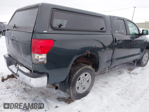 2007 Toyota Tundra SR5 with VIN 5TBBT54187S455761, listed as a IAAI auction lot 41615018 with 78,292 mi miles and . Bid and sale history available at DreamBid. Image 4.