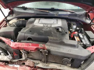 2005 Kia Sorento LX with VIN KNDJD733255391380, listed as a Copart auction lot 44764535 with 129,652 mi miles and Salvage Title. Bid and sale history available at carsss.com. Image 12.