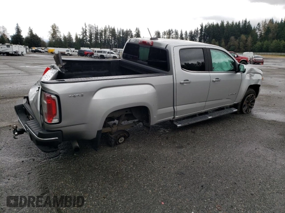 2018 GMC Canyon 4WD SLT with VIN 1GTP6DE14J1119364, listed as a Copart auction lot 72979754 with 0 mi miles and Salvage Title. Bid and sale history available at carsss.com. Image 3.