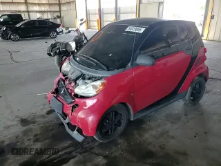 2013 Smart fortwo Pure with VIN WMEEJ3BA2DK663995, listed as a Copart auction lot 54629895 with Not Provided miles and Salvage Title. Bid and sale history available at DreamBid. Image 14.