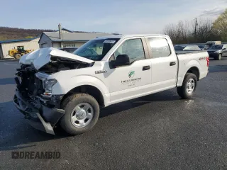 2019 Ford F-150 XL with VIN 1FTEW1EP1KFA67786, listed as a Copart auction lot 53103915 with 126,108 mi miles and Salvage Title. Bid and sale history available at carsss.com. Image 1.