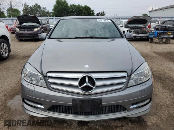 2011 Mercedes-Benz C 350 with VIN WDDGF8HB7BA522936, listed as a Copart auction lot 63910225 with 178,097 mi miles and Clean title. Bid and sale history available at DreamBid. Image 5.