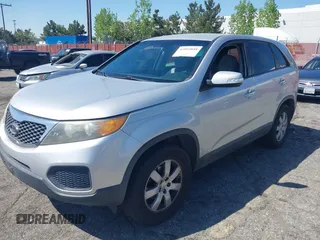 2011 Kia Sorento LX with VIN 5XYKT3A12BG031790, listed as a IAAI auction lot 42019848 with 170,413 mi miles. Bid and sale history available at carsss.com. Image 2.