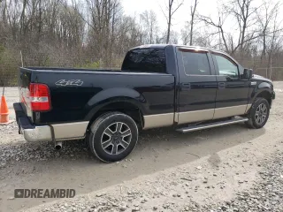 2008 Ford F-150 XLT with VIN 1FTPW14598FA28171, listed as a Copart auction lot 52708945 with 155,301 mi miles and Salvage Title. Bid and sale history available at carsss.com. Image 3.