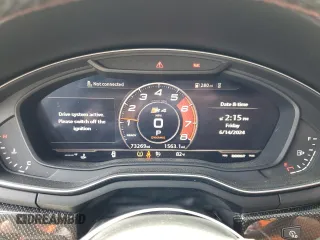 2018 Audi S4 Premium Plus with VIN WAUB4AF49JA133913, listed as a Copart auction lot 58660694 with 73,269 mi miles and Salvage Title. Bid and sale history available at carsss.com. Image 9.