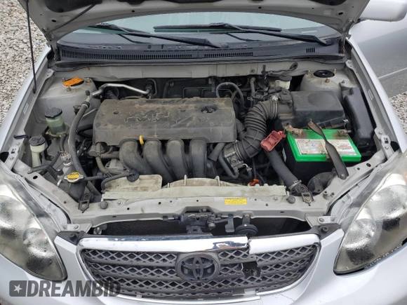 2006 Toyota Corolla CE with VIN 1NXBR32E56Z584627, listed as a Copart auction lot 58849515 with 104,530 mi miles and Salvage title. Bid and sale history available at DreamBid. Image 11.