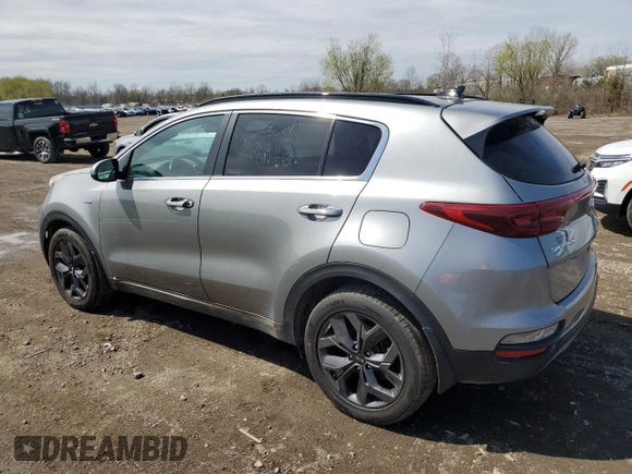 2020 Kia Sportage S with VIN KNDP6CAC0L7657061, listed as a Copart auction lot 52208695 with 113,861 mi miles and Salvage Title. Bid and sale history available at carsss.com. Image 2.