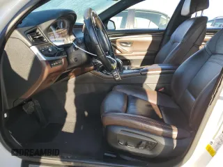 2014 BMW 5 Series 535i with VIN WBA5B1C58ED481559, listed as a Copart auction lot 51527985 with 121,887 mi miles and Salvage Title. Bid and sale history available at carsss.com. Image 7.