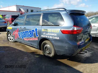 2017 Toyota Sienna XLE Auto Access Seat with VIN 5TDYZ3DCXHS792973, listed as a IAAI auction lot 41586449 with 113,125 mi miles and . Bid and sale history available at DreamBid. Image 3.