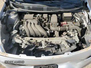 2013 Nissan Versa S Plus with VIN 3N1CN7AP6DL884718, listed as a Copart auction lot 55601705 with 65,622 mi miles and Salvage title. Bid and sale history available at DreamBid. Image 11.