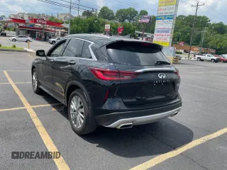2023 Infiniti QX50 Luxe с VIN 3PCAJ5BA0PF108571, выставлен на аукционе Copart как лот 55844335 с пробегом 14 488 миль миль и Списание • Salvage title. История ставок и продаж доступна на DreamBid. Изображение 3.