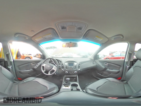 2015 Hyundai Tucson GLS with VIN KM8JT3AF9FU002360, listed as a Copart auction lot 45791245 with 44,485 mi miles and Salvage Title. Bid and sale history available at DreamBid. Image 15.