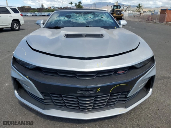 2019 Chevrolet Camaro 2SS with VIN 1G1FH3D74K0115546, listed as a Copart auction lot 77235704 with 64,243 mi miles and Clean Title. Bid and sale history available at carsss.com. Image 5.